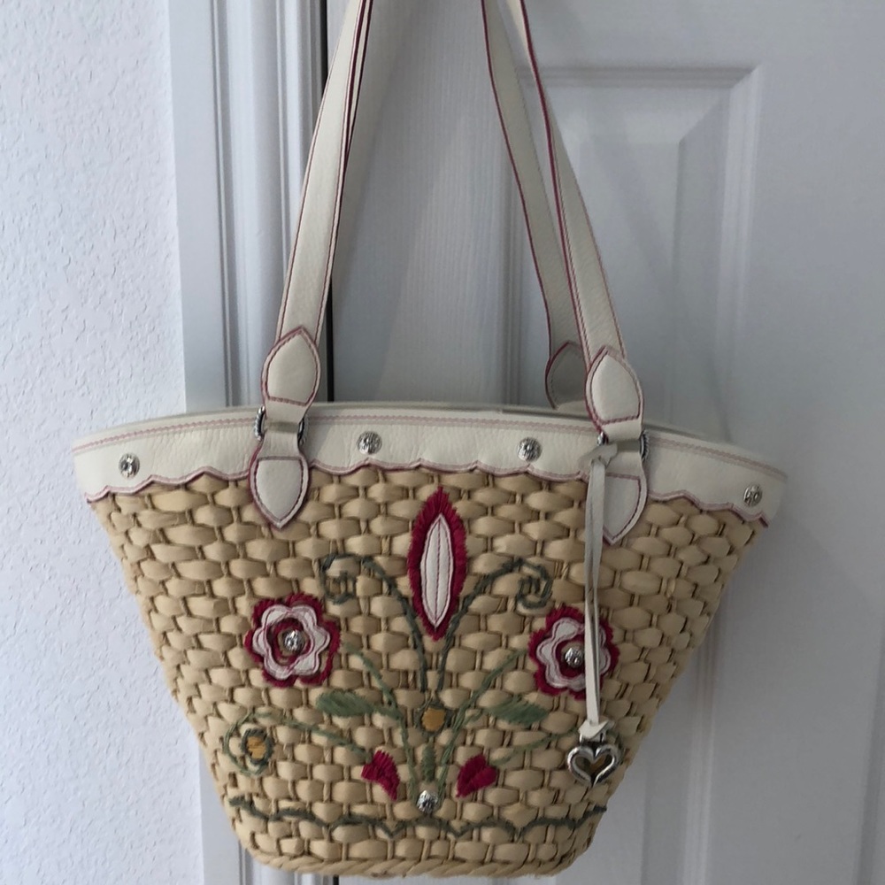 Brighton straw bag